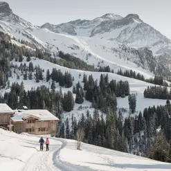 Gstaad Palace Luxury Hotel Switzerland Winter Snowshoeing 5 72Dpi