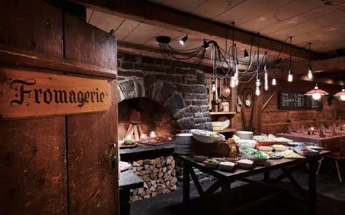 Gstaad Palace Luxury Hotel Switzerland Restaurants La Fromagerie