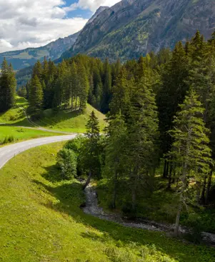 Gstaad Palace Luxury Hotel Switzerland Summer DJI 0587