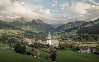 Gstaad Palace Luxury Hotel Switzerland Summer Saanen Village 2 72Dpi