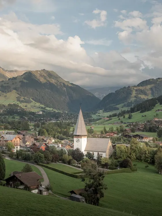 Gstaad Palace Luxury Hotel Switzerland Summer Saanen Village 2 72Dpi