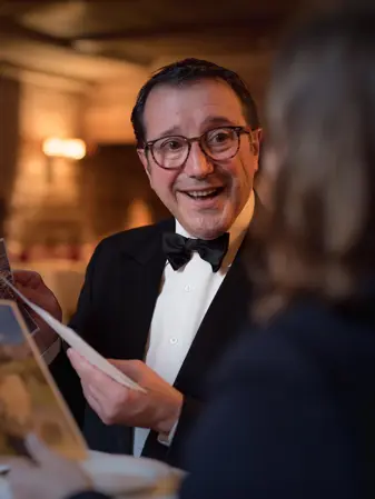 Copyright Gstaad Palace Photographer Melanie Uhkötter Maurizio Paglino Maître D'gildo's 72Dpi 1